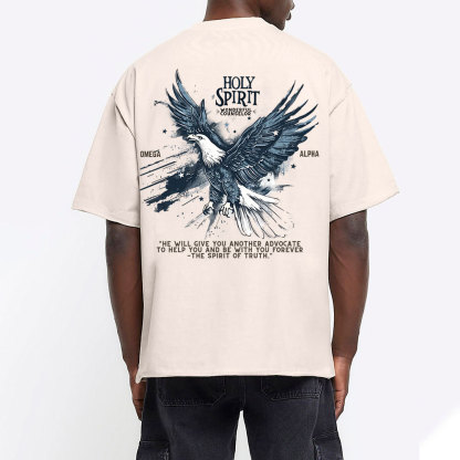 Holy Spirit Christian Washed T-Shirt