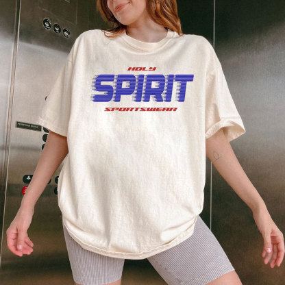 Holy Spirit Christian Washed T-Shirt