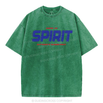 Holy Spirit Christian Washed T-Shirt