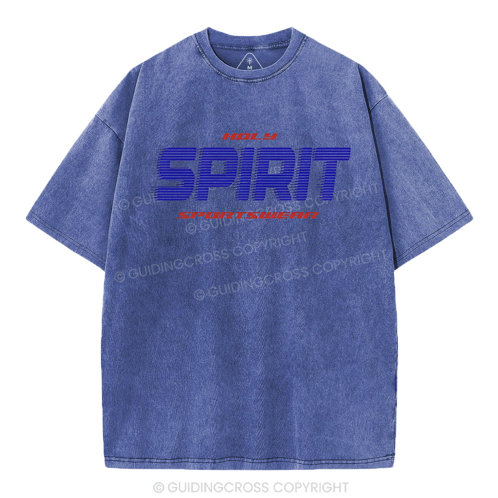 Holy Spirit Christian Washed T-Shirt