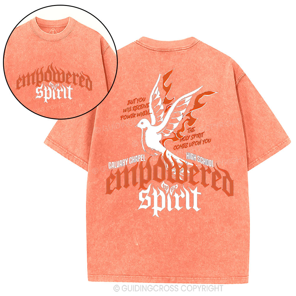Holy Spirit Christian Washed T-Shirt