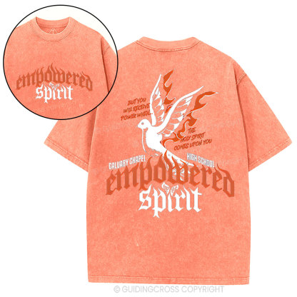 Holy Spirit Christian Washed T-Shirt