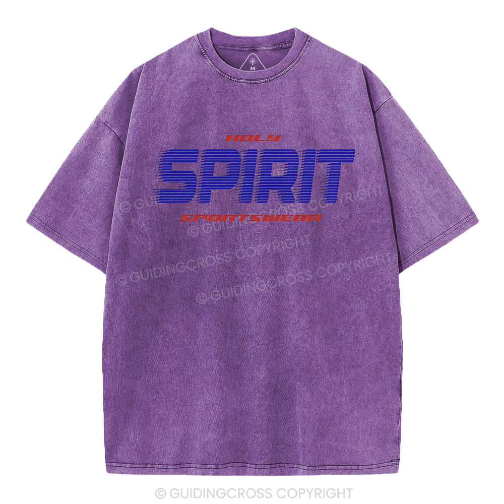 Holy Spirit Christian Washed T-Shirt