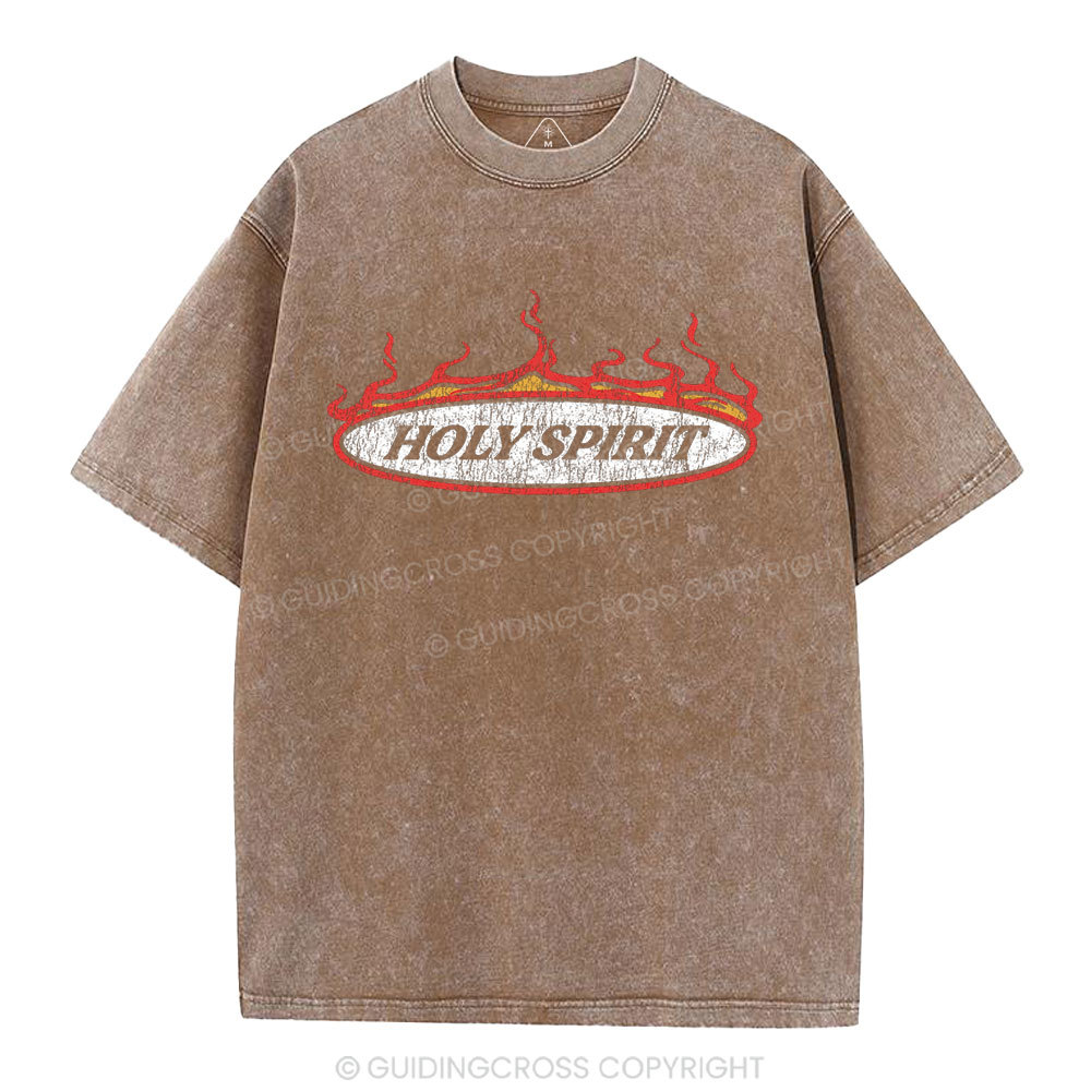 Holy Spirit Christian Washed T-Shirt