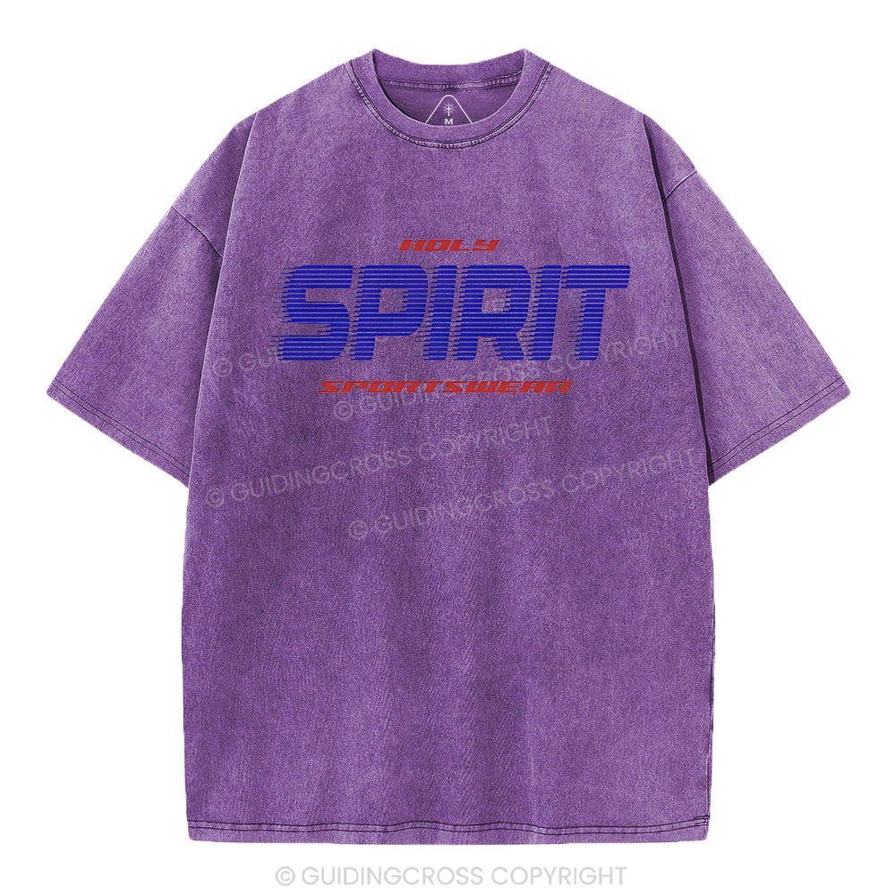 Holy Spirit Christian Washed T-Shirt