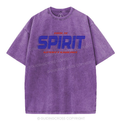 Holy Spirit Christian Washed T-Shirt