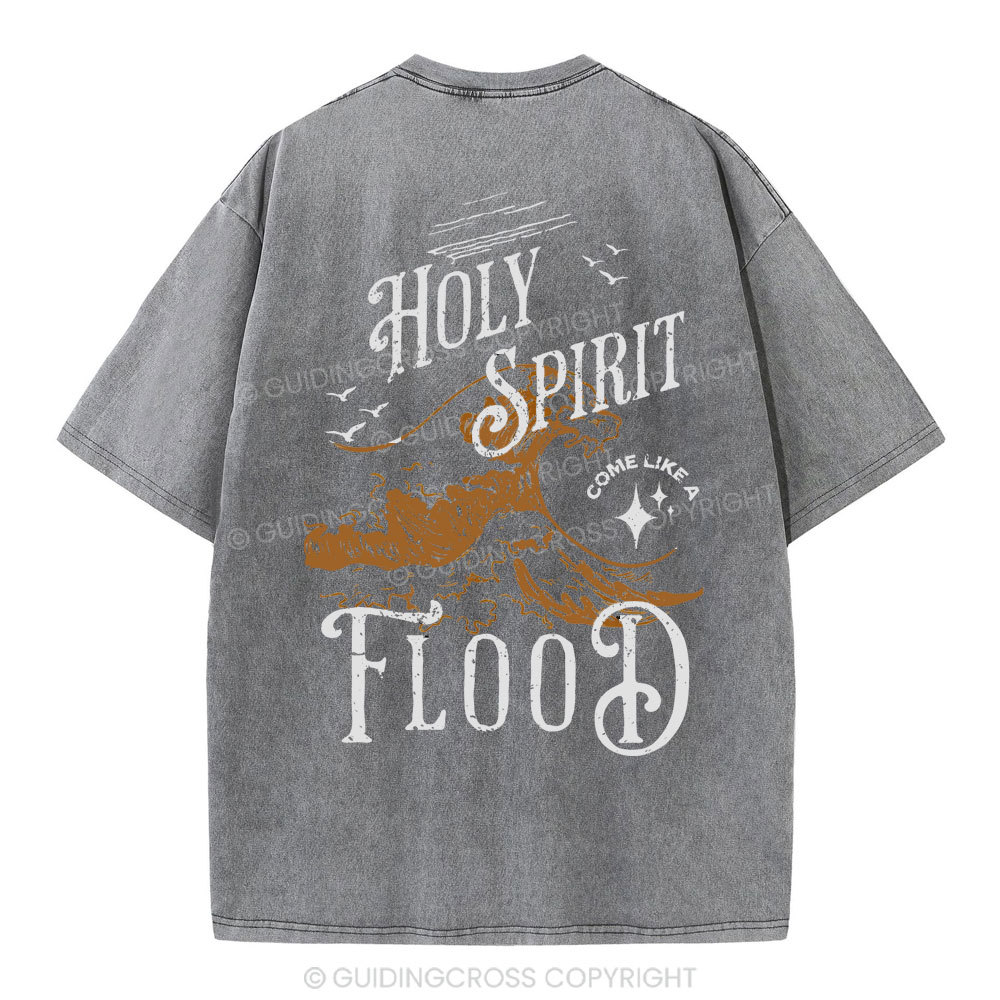 Holy Spirit Christian Washed T-Shirt