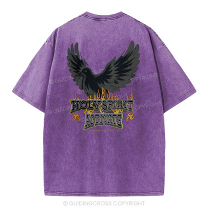 Holy Spirit Christian Washed T-Shirt