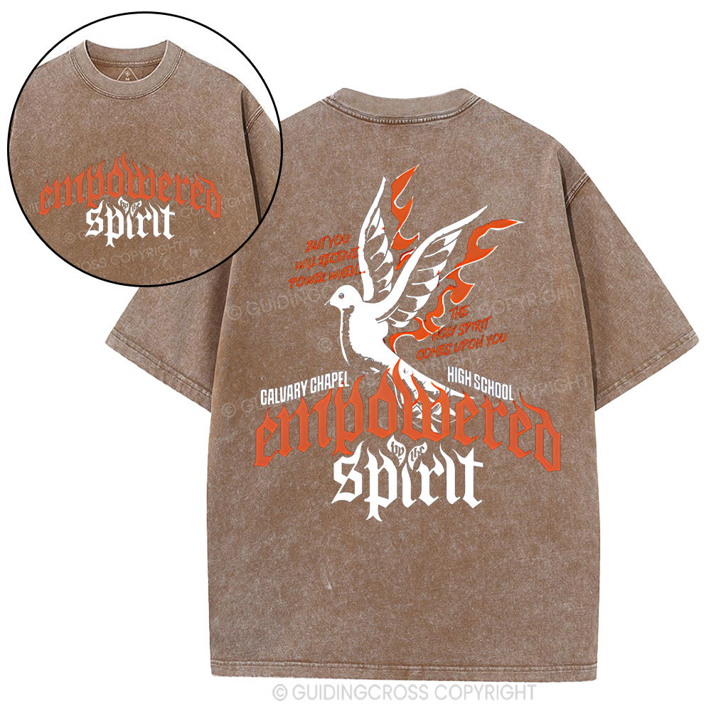Holy Spirit Christian Washed T-Shirt