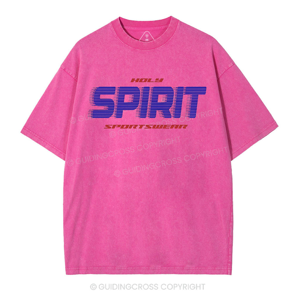 Holy Spirit Christian Washed T-Shirt