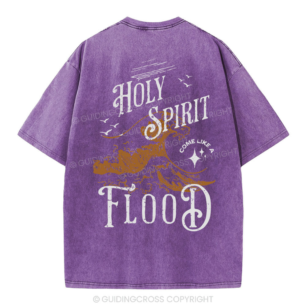 Holy Spirit Christian Washed T-Shirt
