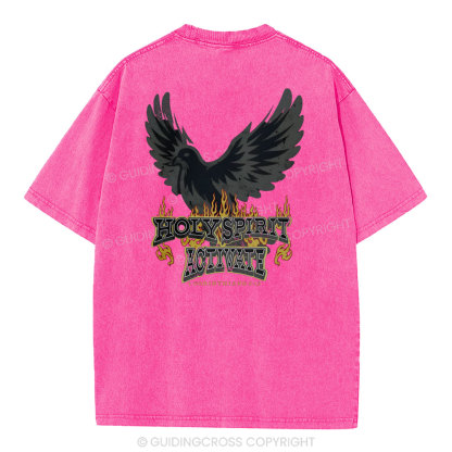 Holy Spirit Christian Washed T-Shirt