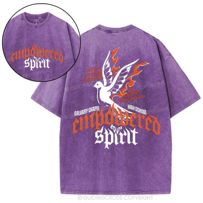 Holy Spirit Christian Washed T-Shirt