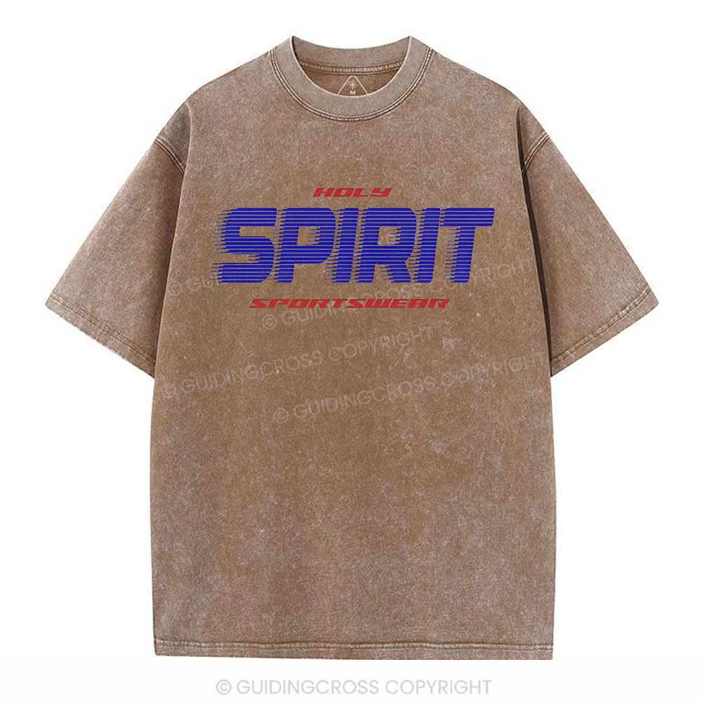 Holy Spirit Christian Washed T-Shirt