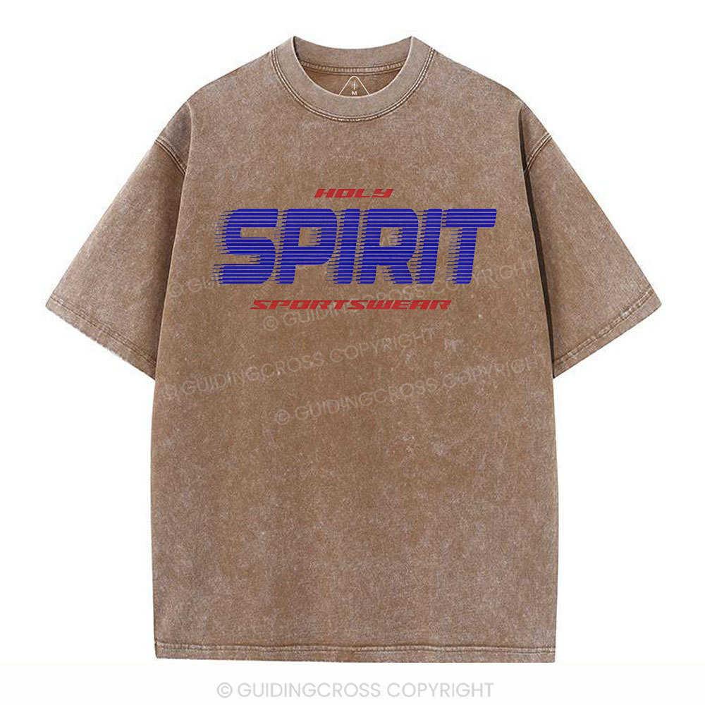 Holy Spirit Christian Washed T-Shirt