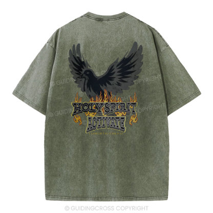 Holy Spirit Christian Washed T-Shirt