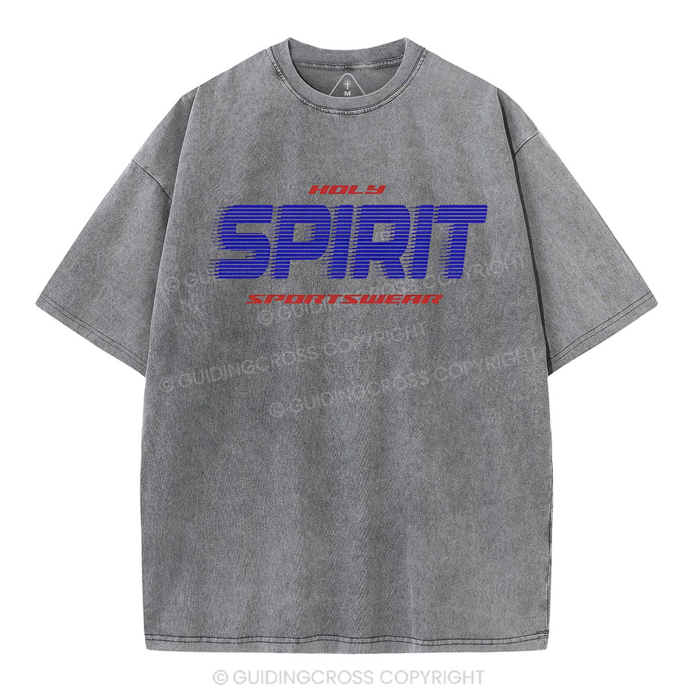 Holy Spirit Christian Washed T-Shirt