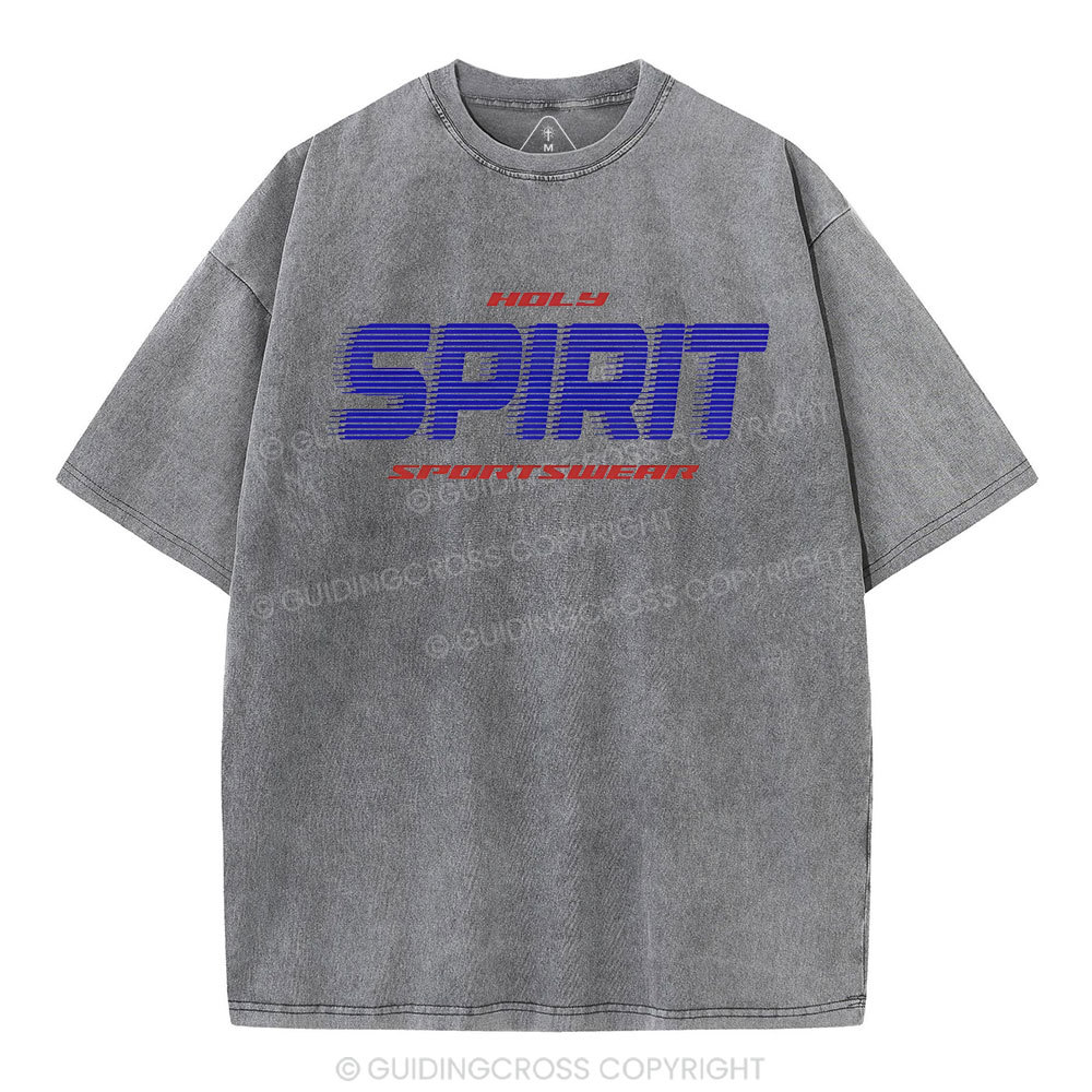 Holy Spirit Christian Washed T-Shirt