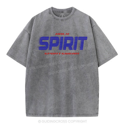 Holy Spirit Christian Washed T-Shirt