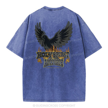 Holy Spirit Christian Washed T-Shirt