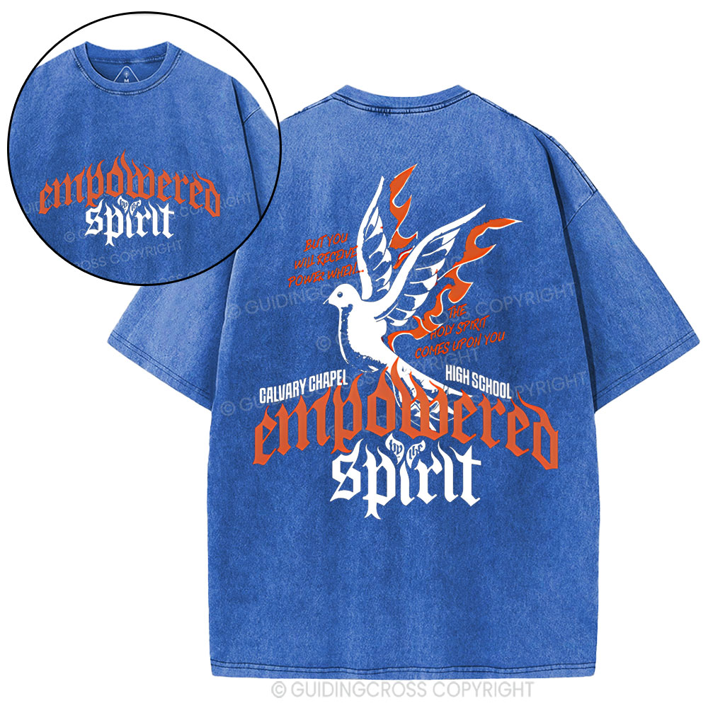 Holy Spirit Christian Washed T-Shirt