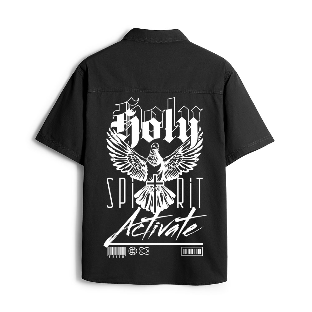 Holy Spirit Christian Work Shirt 