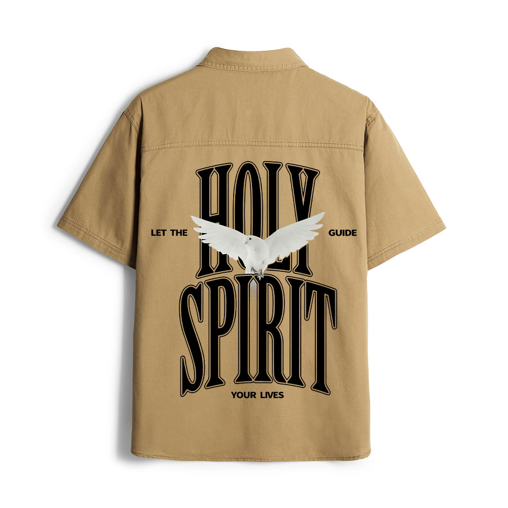 Holy Spirit Christian Work Shirt 