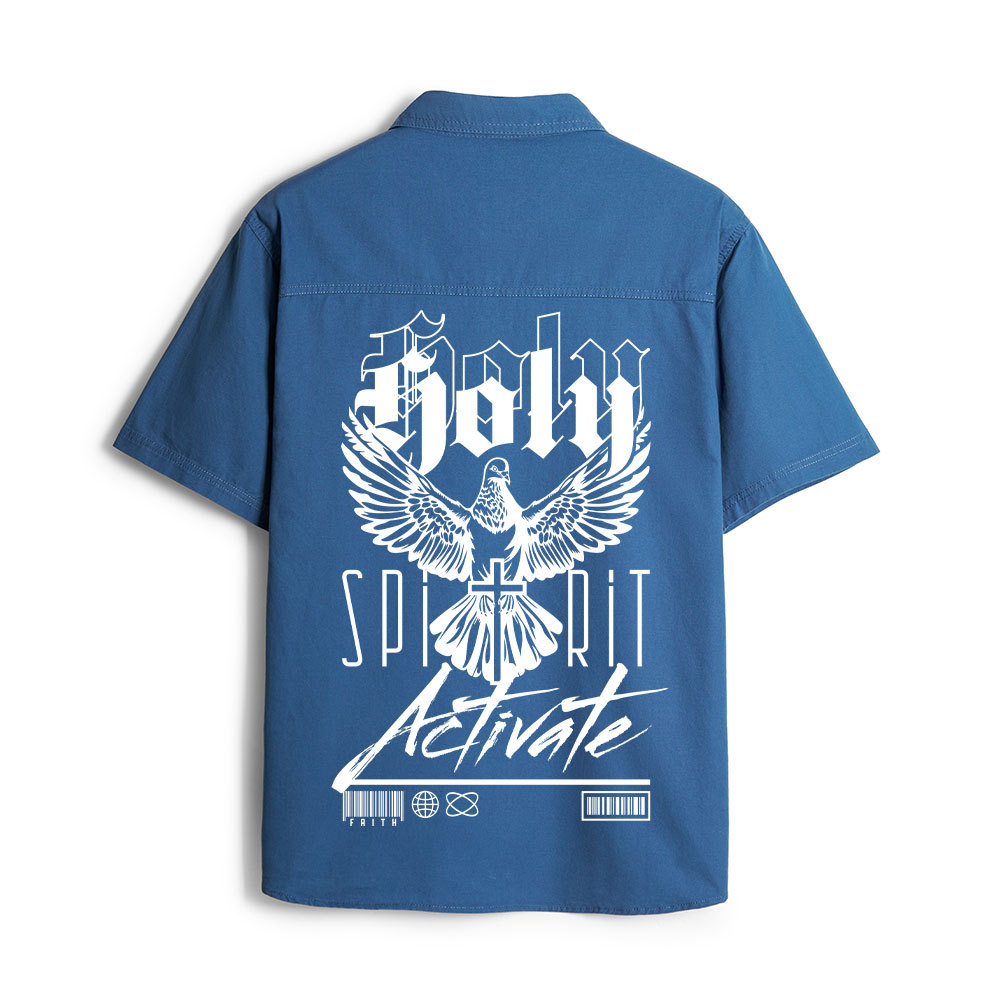 Holy Spirit Christian Work Shirt 