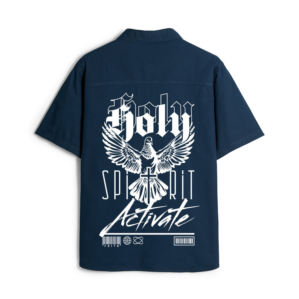 Holy Spirit Christian Work Shirt 