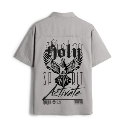 Holy Spirit Christian Work Shirt 