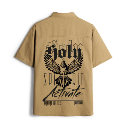 Holy Spirit Christian Work Shirt 