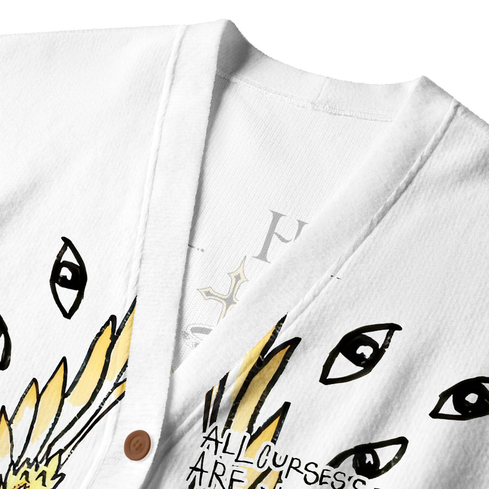 Holy Spirit Furry Christian Lightweight Cardigan