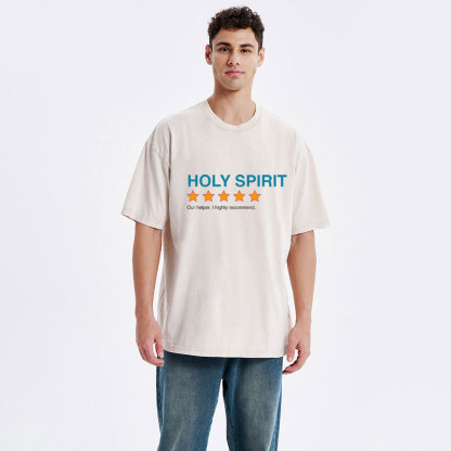 Holy Spirit I Highly Recommend Christian Washed T-Shirt
