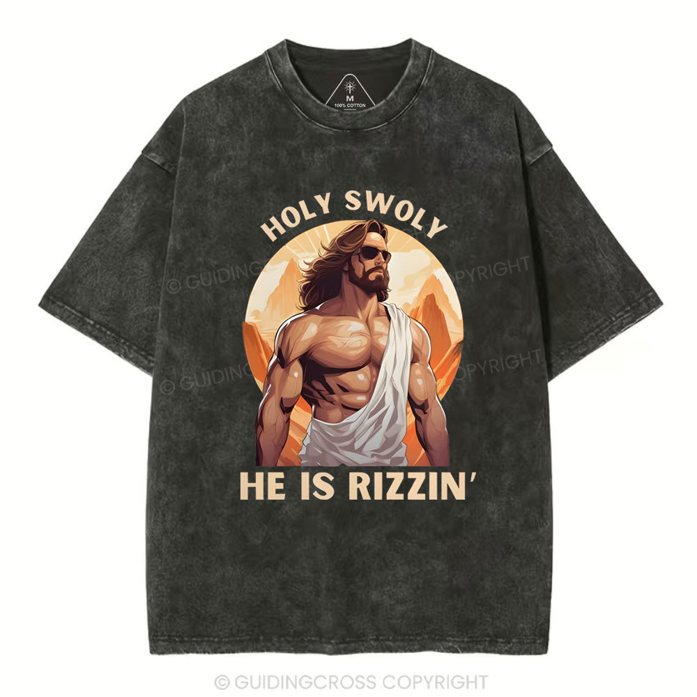 Holy Swoly Chirstian Washed T-Shirt