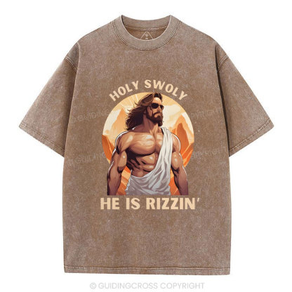 Holy Swoly Chirstian Washed T-Shirt