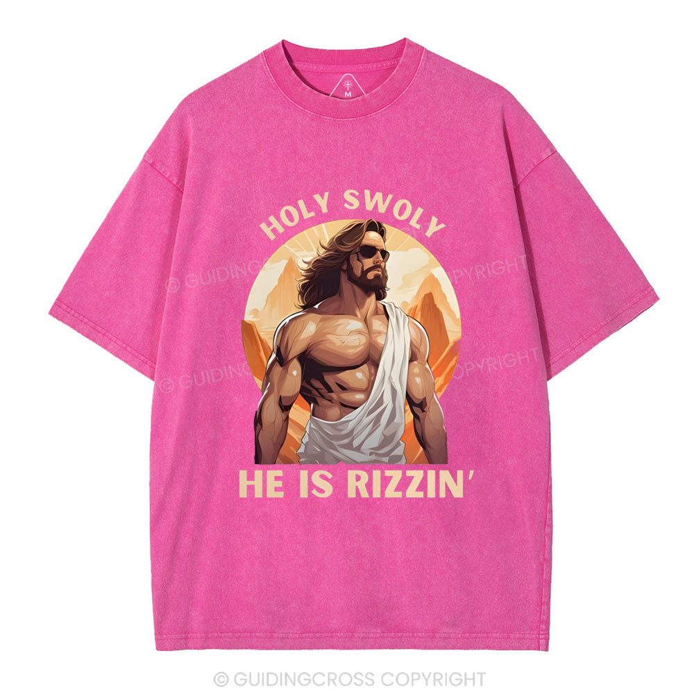 Holy Swoly Chirstian Washed T-Shirt