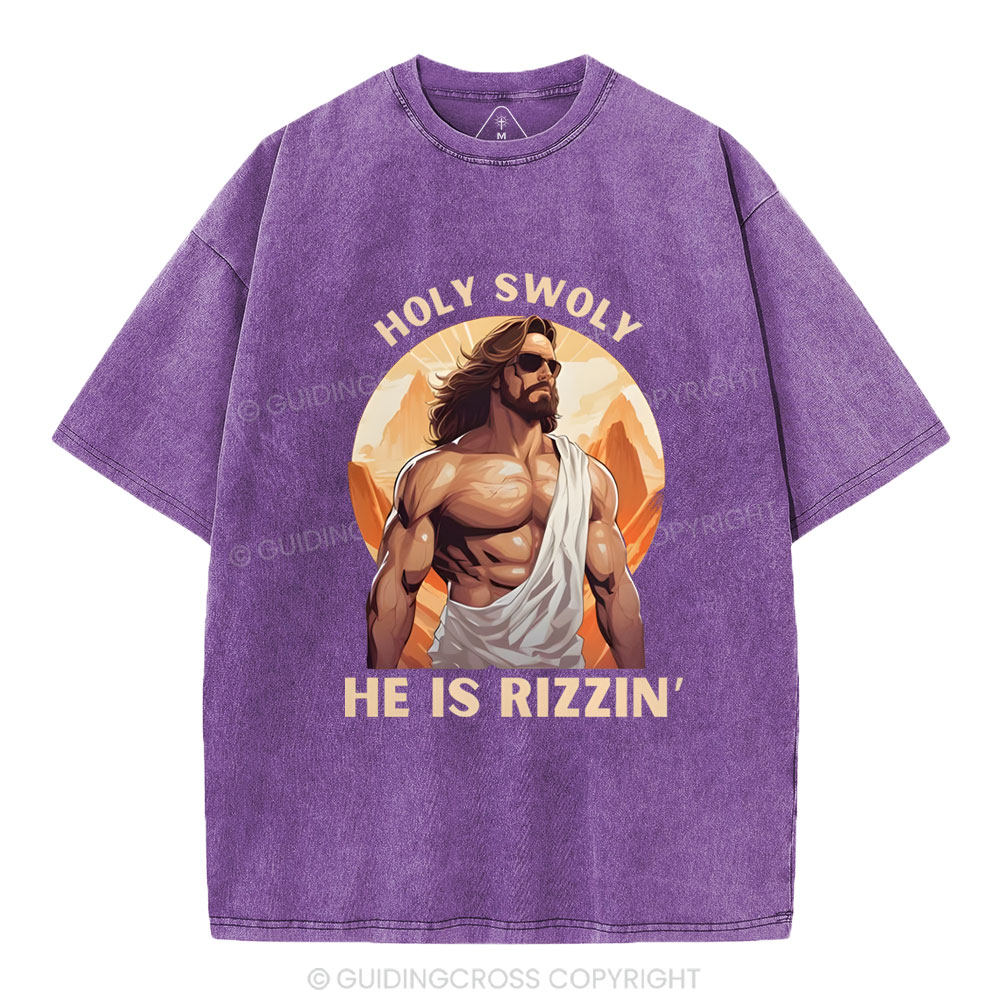 Holy Swoly Chirstian Washed T-Shirt