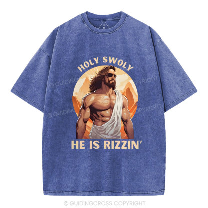 Holy Swoly Chirstian Washed T-Shirt