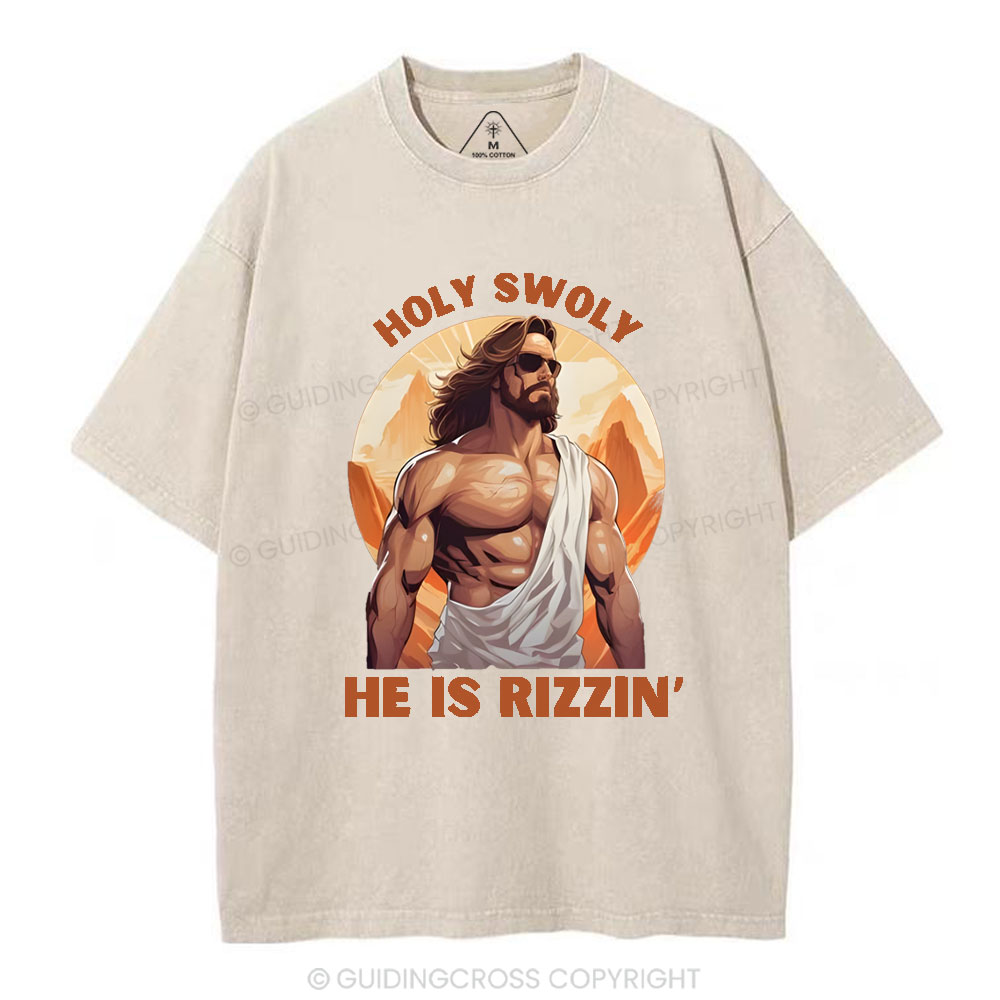 Holy Swoly Chirstian Washed T-Shirt