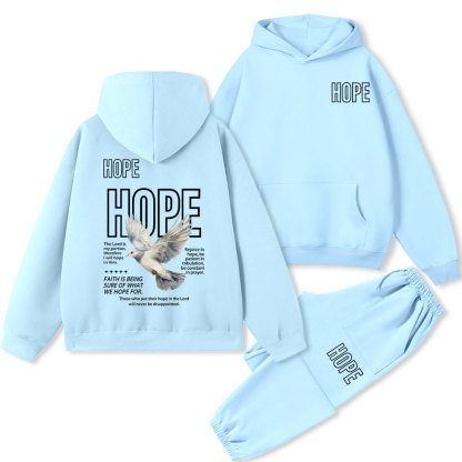 Hope Christian Fleece Hoodie Set