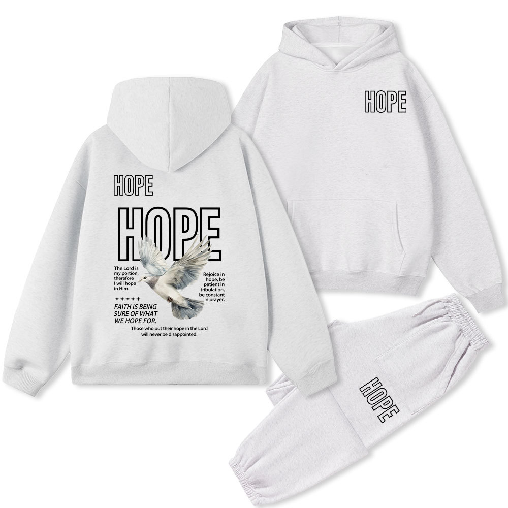 Hope Christian Fleece Hoodie Set