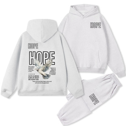 Hope Christian Fleece Hoodie Set