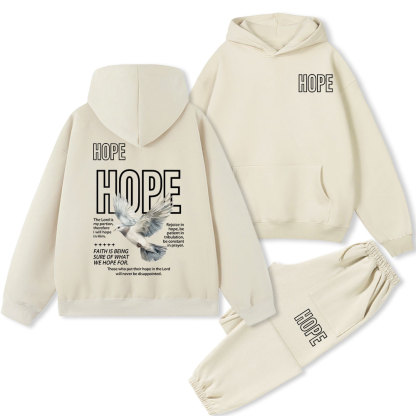 Hope Christian Fleece Hoodie Set
