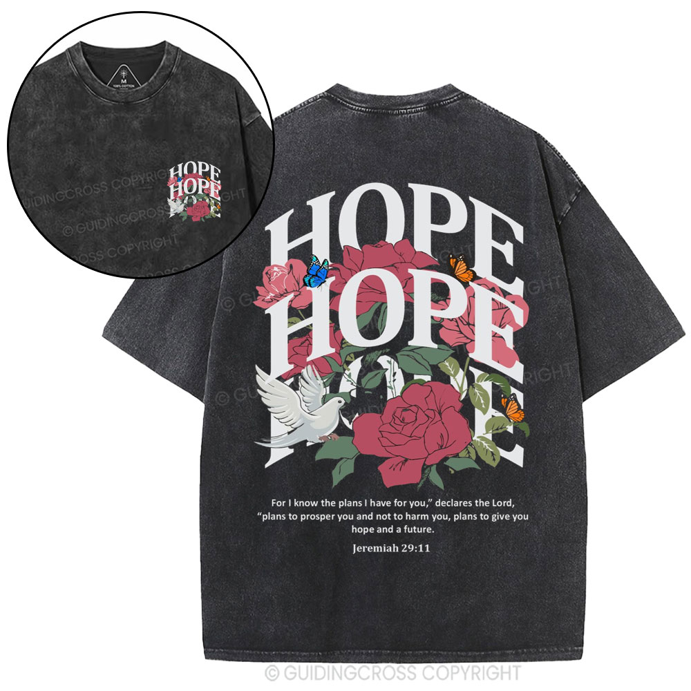 Hope Christian Washed T-Shirt