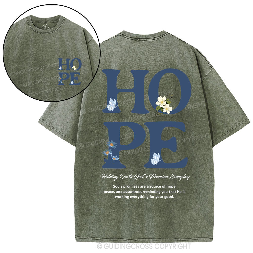 Hope Christian Washed T-Shirt