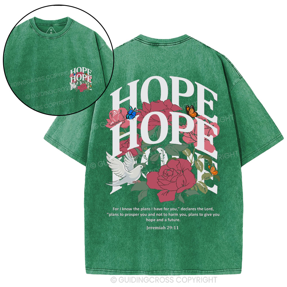 Hope Christian Washed T-Shirt