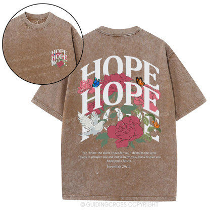 Hope Christian Washed T-Shirt