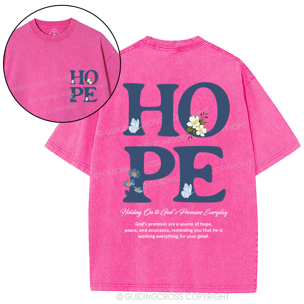 Hope Christian Washed T-Shirt