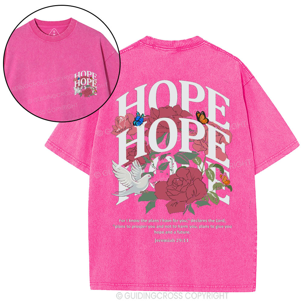 Hope Christian Washed T-Shirt