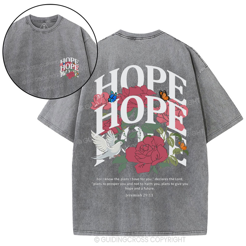 Hope Christian Washed T-Shirt